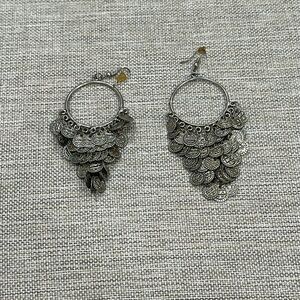Vintage Coin Dangling Earrings.